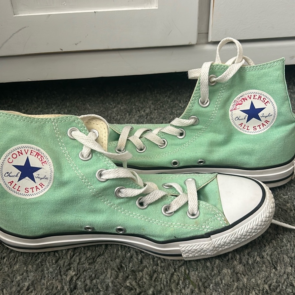 Mint Green Converse